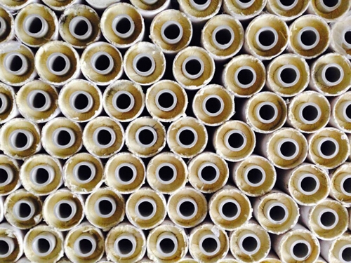 Air foam insulation tubes
