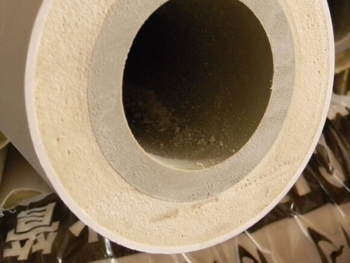 Heating pipe insulation