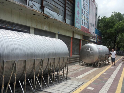 Stainless steel water tank factory