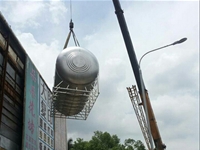 Solar stainless steel water tank