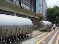 Stainless steel water tank factory