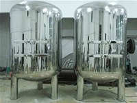 Stainless steel pressure tank